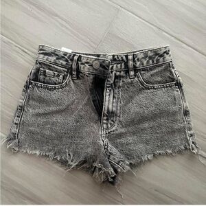 pacsun high-rise festival jean shorts